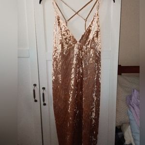 Velvet party dress
